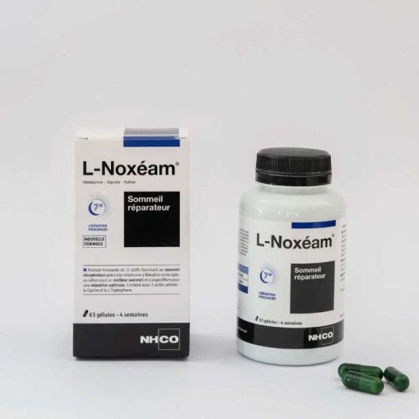 NHCO L-Noxéam Sommeil Réparateur - 63 Gélules - Sommeil profond et réparateur