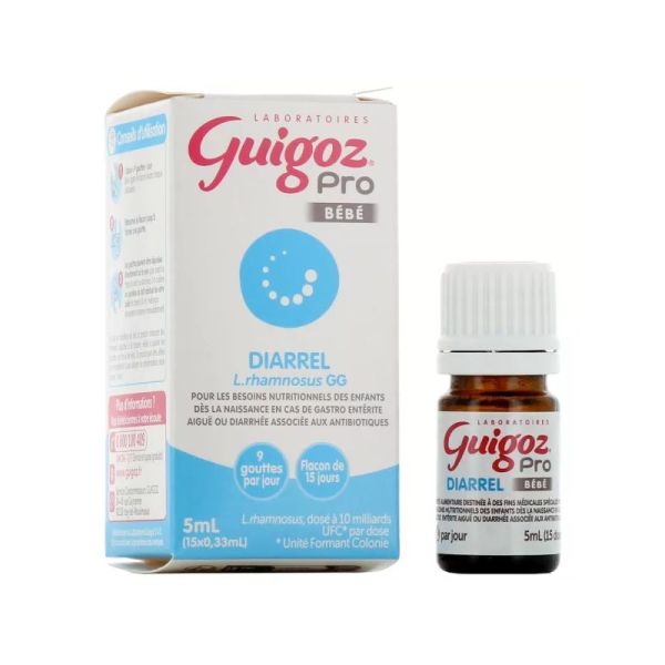 Guigoz Pro Diarrel 5ml Gouttes - Diarrhée ou gastro entériten, dès la naissance