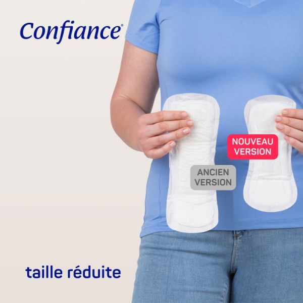 Confiance Lady Pads 2 Gouttes - 12 protections - Protège-slips féminins ultra-discrets
