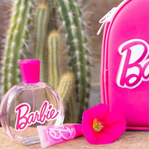 Air-Val Vanity Barbie Eau de toilette 100 ml et Brillant à lèvres - Parfum et beauté