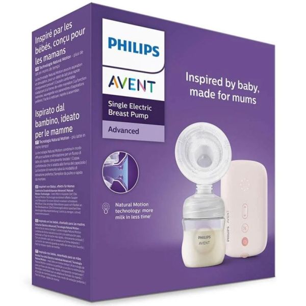 Philips Avent Tire-Lait Électrique Simple Natural Motion Rose – Confort et rapidité