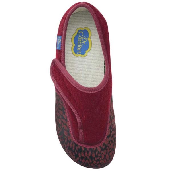 Dr Comfort CHUT Venus Bordeaux - Chaussures Confort Femme Hallux Val­gus