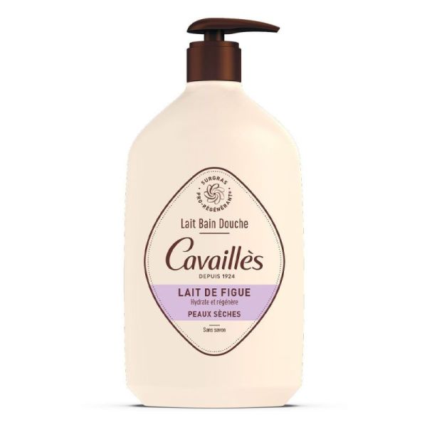 Rogé Cavaillès Lait Bain Douche Lait de Figue 1 litre