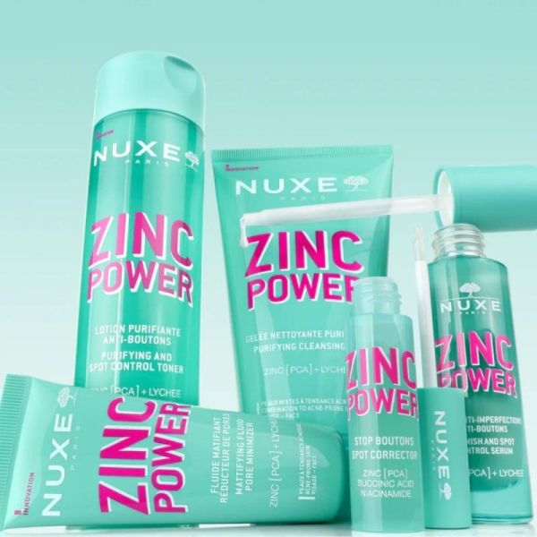 Nuxe Zinc Power Stop Boutons 10ml - Soin ciblé patch invisible anti-boutons