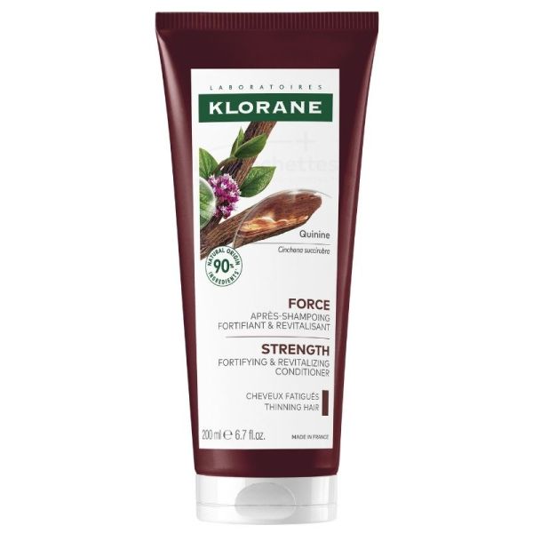 Klorane Anti-Chute Après-Shampoing Fortifiant et Stimulant à la Quinine - 200ml