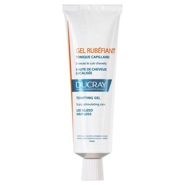 Ducray Gel Rubéfiant - Tonique Capillaire - Stimule le Cuir Chevelu - 30ml