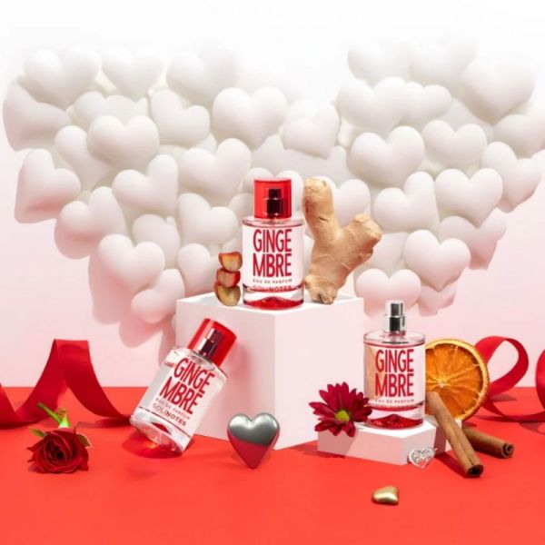 Solinotes Eau de Parfum Gingembre 50 ml - Un parfum hespéridé et épicé pour un zeste de vitalité au quotidien