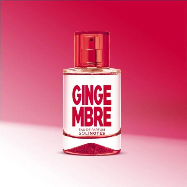 Solinotes Eau de Parfum Gingembre 50 ml - Un parfum hespéridé et épicé pour un zeste de vitalité au quotidien