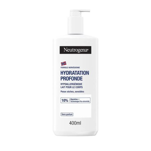 Neutrogena Hydratation Profonde Lotion Hypoallergénique Corps - 400ml