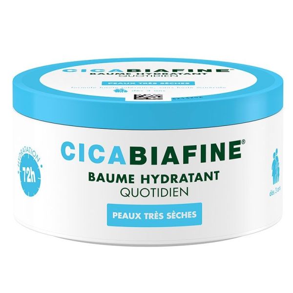 Cicabiafine Baume Hydratant Quotidien - Ultra-Nourrissant - Peaux Très sèches - Pot de 300ml