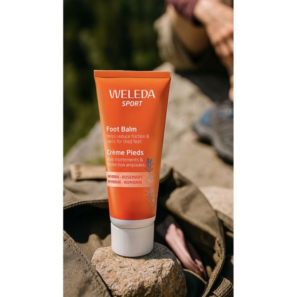 Weleda Sport Crème Pieds 75ml – Anti-frottements et fraîcheur