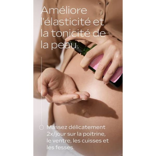 Weleda Maternité Huile de Massage Vergetures Lot de 2 x 100ml – Élasticité et prévention