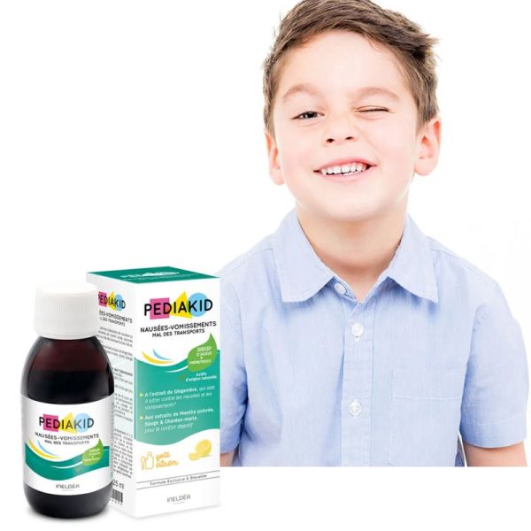 Pédiakid Nausées-Vomissements Mal des transports 125 ml – Confort digestif
