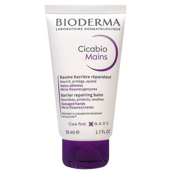 Bioderma Cicabio Mains Baume Barrière Réparateur 50ml