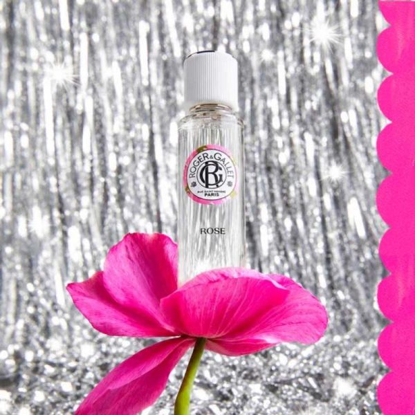 Roger&Gallet Coffret Noël Rose - Eau parfumée et savon bienfaisant