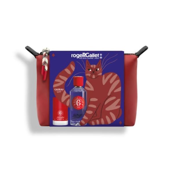 Roger&Gallet Trousse Jean-Marie Farina 2 pièces - Eau de cologne vivifiante et déodorant 24h