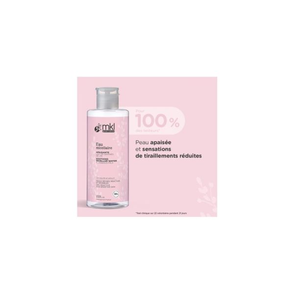 MKL Eau Micellaire Apaisante - 500ml - Nettoyant douceur pour peaux sensibles