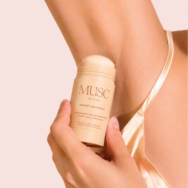 Musc Intime Monoï Oriental Déodorant Solide Parfumé 50g – Fraîcheur et protection