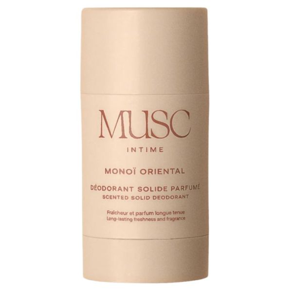 Musc Intime Monoï Oriental Déodorant Solide Parfumé 50g – Fraîcheur et protection