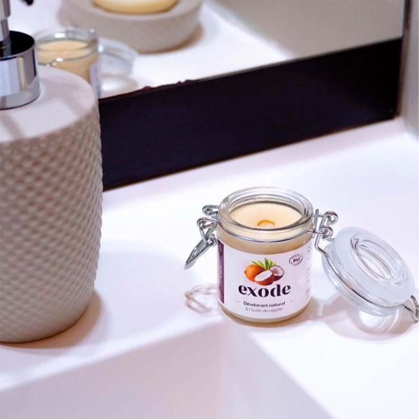 Exode Déodorant Baume Bio à l'Huile de Nigelle 50g Coco – Efficacité 48h