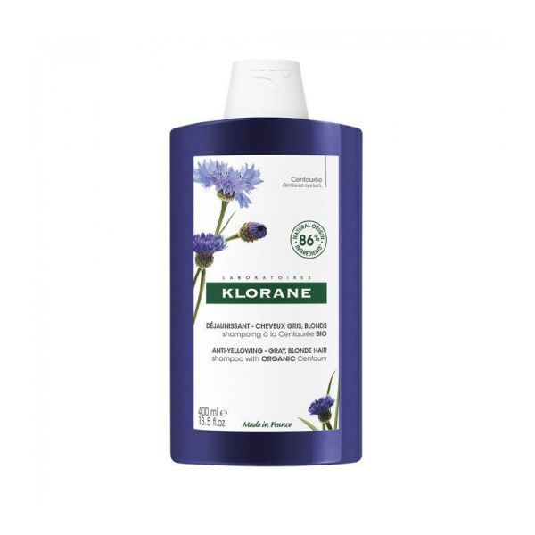 Klorane Centaurée Shampooing Déjaunissant 400ml