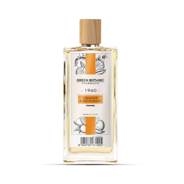 Green Botanic Eau de Toilette Orange & Petitgrain Femme - 150ml