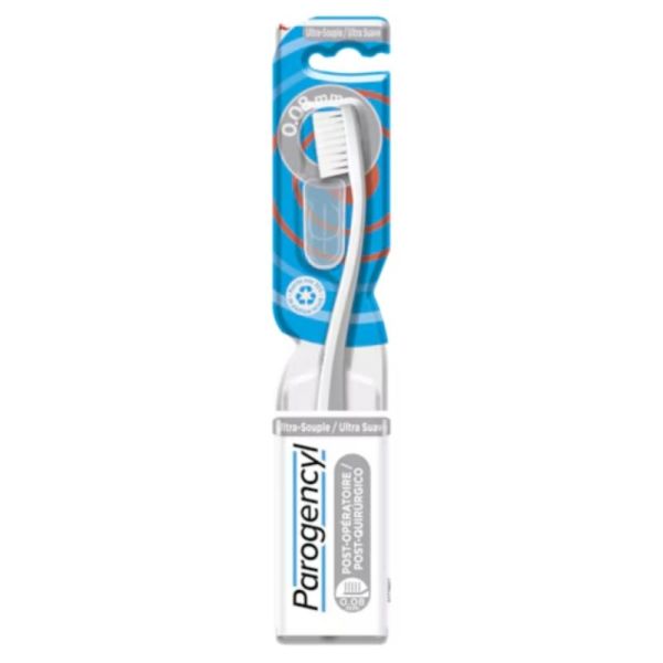 Parogencyl Brosse à dents Chirurgicale - Post-Opératoire Ultra-Souple 0,08mm 1 pièce - Brossage ultra-doux pour les muqueuses fragilisées et le suivi