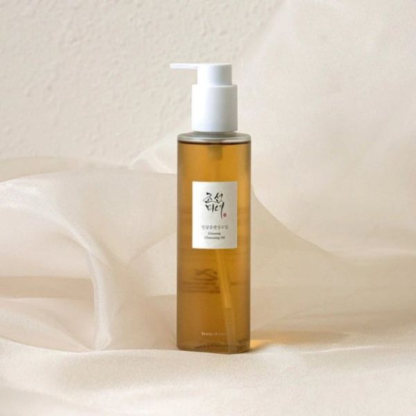 Beauty of Joseon Ginseng Cleansing Oil 210ml - Huile démaquillante et nettoyante micellaire protectrice