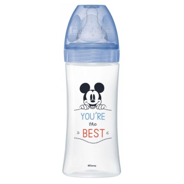 Dodie Biberon Initiation+ Anti-Coliques 3 Vitesses +6m Mickey You're The Best 330ml