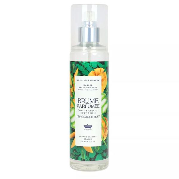 Les Petits Bains de Provence Brumes cheveux et corps 250 ml - Mangue Eau d'Aloe Vera