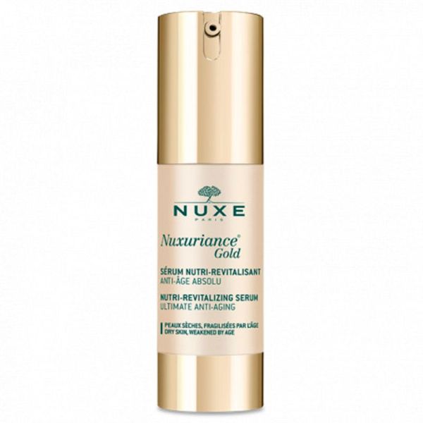 Nuxe Nuxuriance Gold Sérum Nutri-Revitalisant - 30 ml - Anti-âge absolu et éclat ravivé