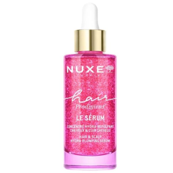 Nuxe Hair Prodigieux Concentré Hydra-repulpant cheveux & cuir chevelu 50 ml – hydratation intense et cheveux repulpés