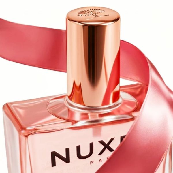 Nuxe Coffret Noël Les Iconiques en Rose 3 soins - Coffret floral pour sublimer le visage, le corps et les mains