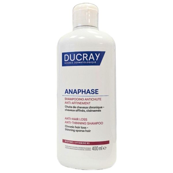 Ducray Anaphase Shampoing Antichute Anti-Affinement - 400ml - Fortifiant & Revitalisant