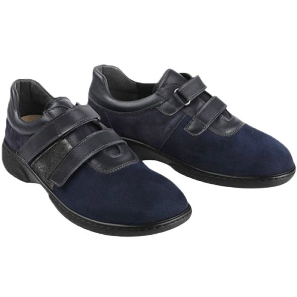 Gibaud CHUT Serifos Bleu - Chaussures Confort Femme Pieds Déformés