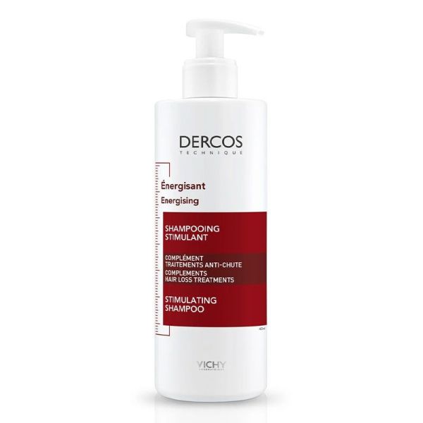 Vichy Dercos Shampoing Stimulant - 400 ml - Complément Anti-Chute Fortifiant