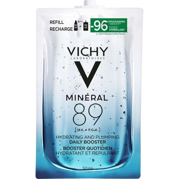Vichy Minéral 89 Booster Quotidien Recharge de 50ml – Hydratation et force