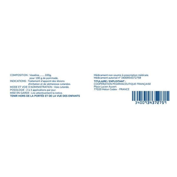 Vaseline Sterilisee 20G Cooper