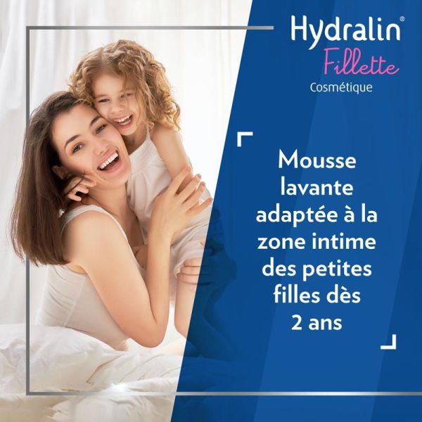 Hydralin Fillette mousse lavante intime 150 ml