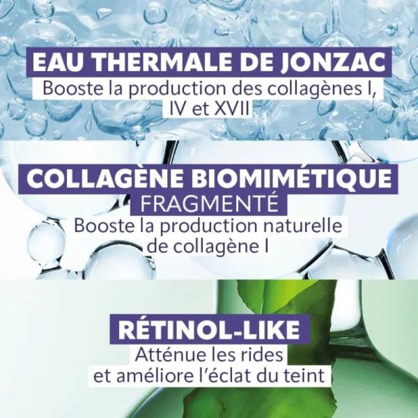 Jonzac Sublimactive Sérum Pro-Collagène 30 ml Bio - Triple action rides, éclat et fermeté