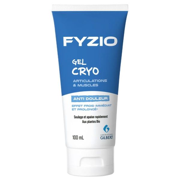 Gilbert Fyzio Gel Cryo 100ml – Gel de massage effet froid