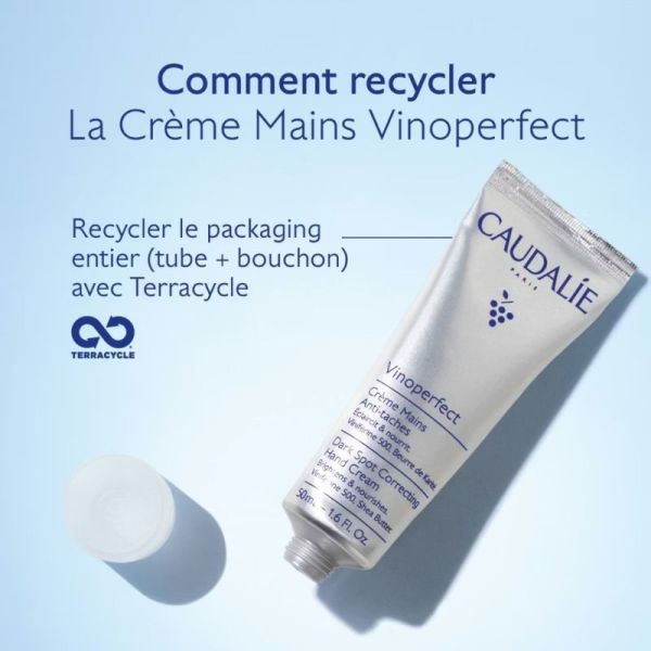 Caudalie Vinoperfect Crème Mains Anti-Taches Brunes - 50ml