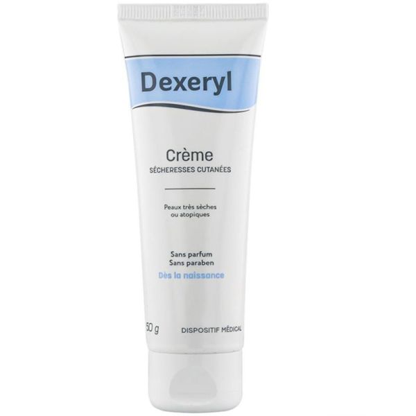 Dexeryl Crème Sécheresses Cutanées Sans Parfum Sans Paraben 50g – Réparation et hydratation