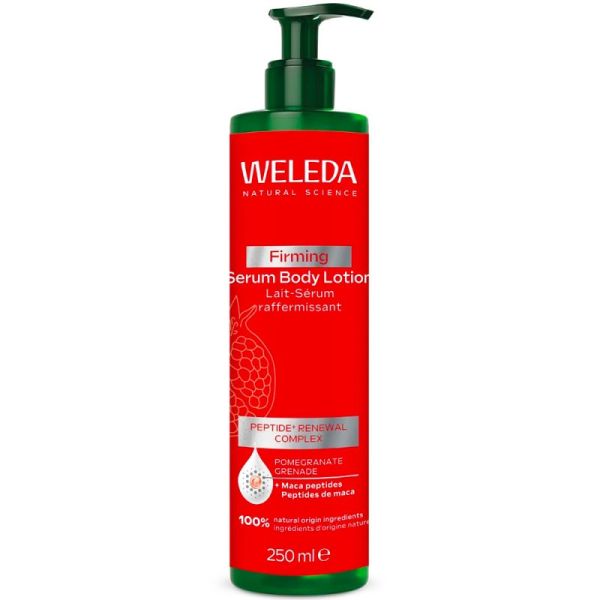 Weleda Lait-Sérum Raffermissant Grenade - 250 ml - Régénère, raffermit et révèle l’éclat de la peau