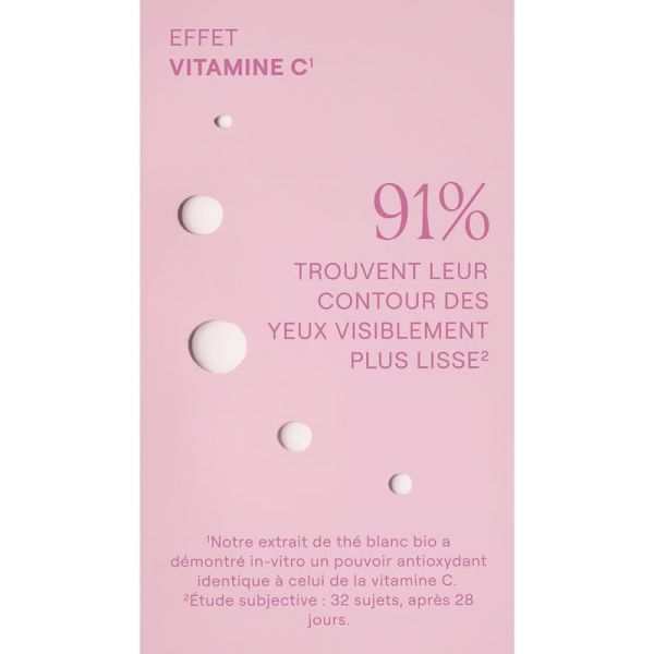Weleda Rose Musquée et Thé Blanc Contour des Yeux Lissant 12ml – Éclat et regard