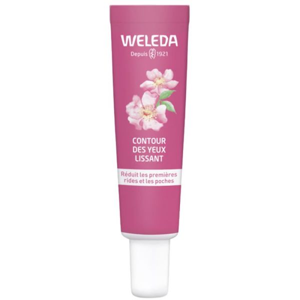 Weleda Rose Musquée et Thé Blanc Contour des Yeux Lissant 12ml – Éclat et regard