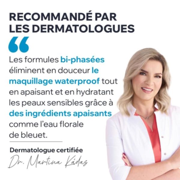 Uriage Démaquillant Yeux Waterproof 100 ml - Démaquille rapidement les maquillages intenses