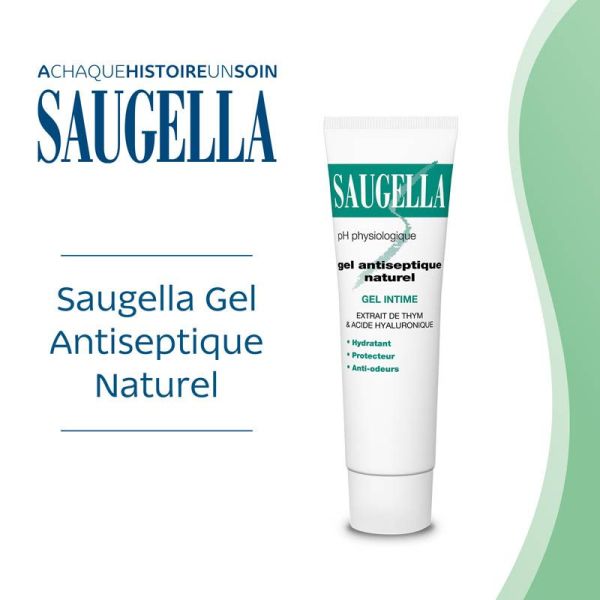 Saugella Gel Antiseptique Naturel 30 ml