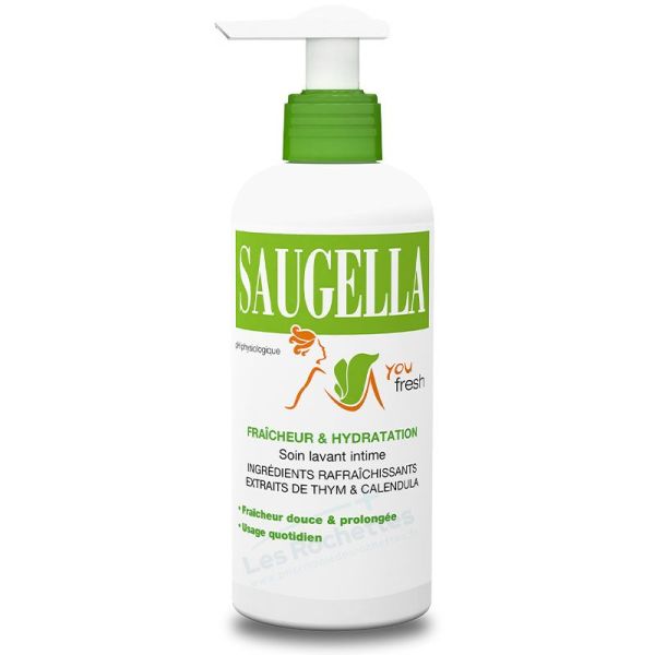 Saugella You Fresh Soin Lavant Fraîcheur 200 ml