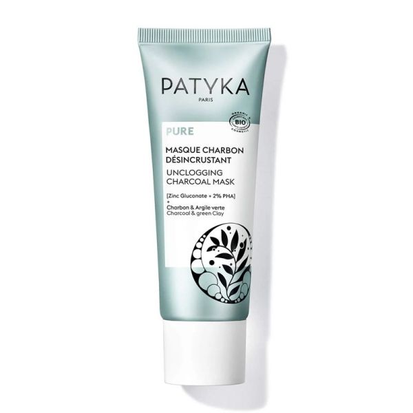 Patyka Pure Masque Charbon Désincrustant Bio Peaux Mixtes à Grasses - 50ml